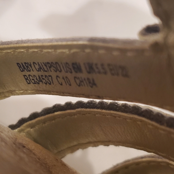 Size 6 Stride Rite leather sandals - Picture 5 of 5